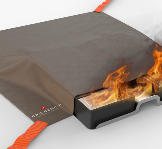 Brigehill brannteppe - Lithium batteri 1.8x1.8m / 3x4m