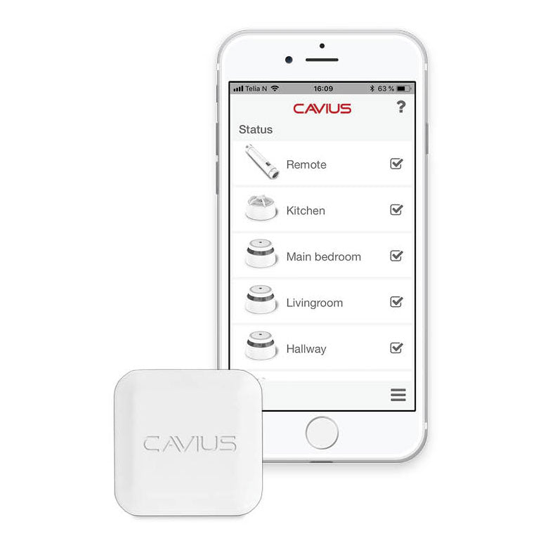 Cavius boligalarm startpakke